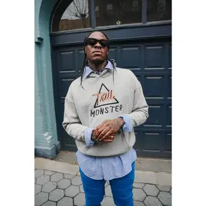 Classic TrillMonster Custom Gray Branded Hoodie