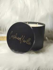 Cashmere Vanilla Scented Candle, Home Decor Candle for Home Supplies