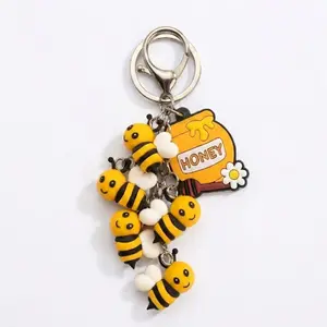 Cute 3D Animal Keyring and Pendant, Fun Backpack or Bag Charm for Kids and Teens, Collectible Mini Keychain Gift, Adorable Hanging Decoration for Animal Lovers, Perfect for Daily Use, Travel, School, or Office, Charming Kawaii 3D Keychain Accessory outdoo