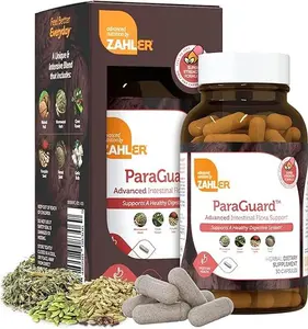 Zahler - ParaGuard Capsules - Gut Health Supplement - Formula has Wormwood, Garlic Bulb, Pumpkin Seed, Clove & More - Natural Support for Humans - Certified Kosher 30 Count