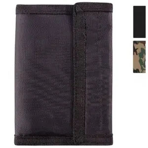 Rothco Commando Wallet Tri-Fold Design with Hook & Loop Closure 5 Interior Pockets for ID Credit Cards and Money Secure Storage