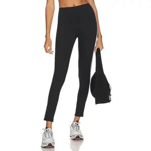 Splits59 Clare High Waist Rigor 7/8 Legging in Black & White