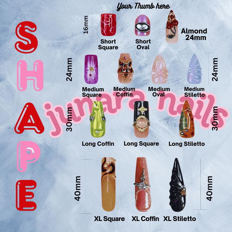 White & Gold press on nails long almond nails/shell nails/Princess nails/Elegant nails/birthday nails/white nails/gold nails/winter nails