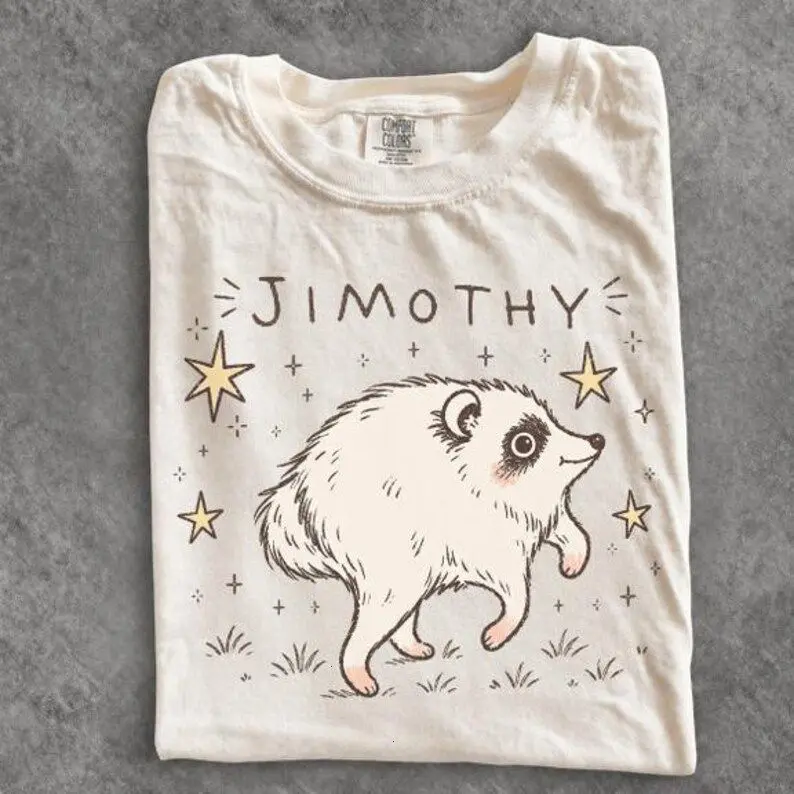 Comfort Colors Jimothy Raccoon Viral Shirt, Short King Jimothy Tee, Cute Trash Panda Shirt, Famous Seattle Raccoon Shirt, Cute Baby Raccoon