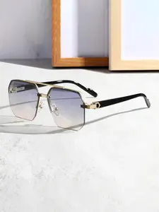 Unisex Vintage Square Frame Sunglasses, Trendy Casual Sunglasses for Everyday Use, Fashion Accessories for Outdoor Activities, Fashionable Sunglasses, Men, Fashionable Frames Sunglasses