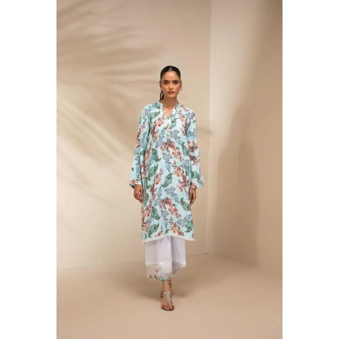 Tropical Set Womenswear Pakistani Kurta Kurti Kameez Cotton