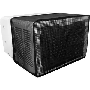 Window AC Mesh Cover 20" W x 12.2" D x 13.4" H, U shaped Air Conditioner Cover Specially for  U-Shaped Window Air Conditioner, Anti-Leaf,  & Easy Air Flow