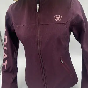 Ariat Women's New Team Softshell Jacket in Mulberry Heather