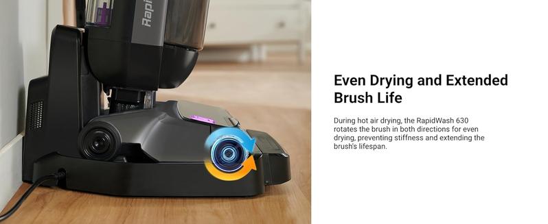 Eureka RapidWash 630 Cordless Wet Dry Cleaner 170° Reclinable Hot Air Drying Self Cleaning Vacuum Mop Combo for Hard Floors Pet Hair Sticky Messes Jumpstart Sale Eureka RapidWash 630 Cordless Wet Dry Cleaner 170° Reclinable Hot Air Drying Self Cleaning Vacuum Mop Combo for Hard Floors Pet Hair Sticky Messes Jumpstart Sale