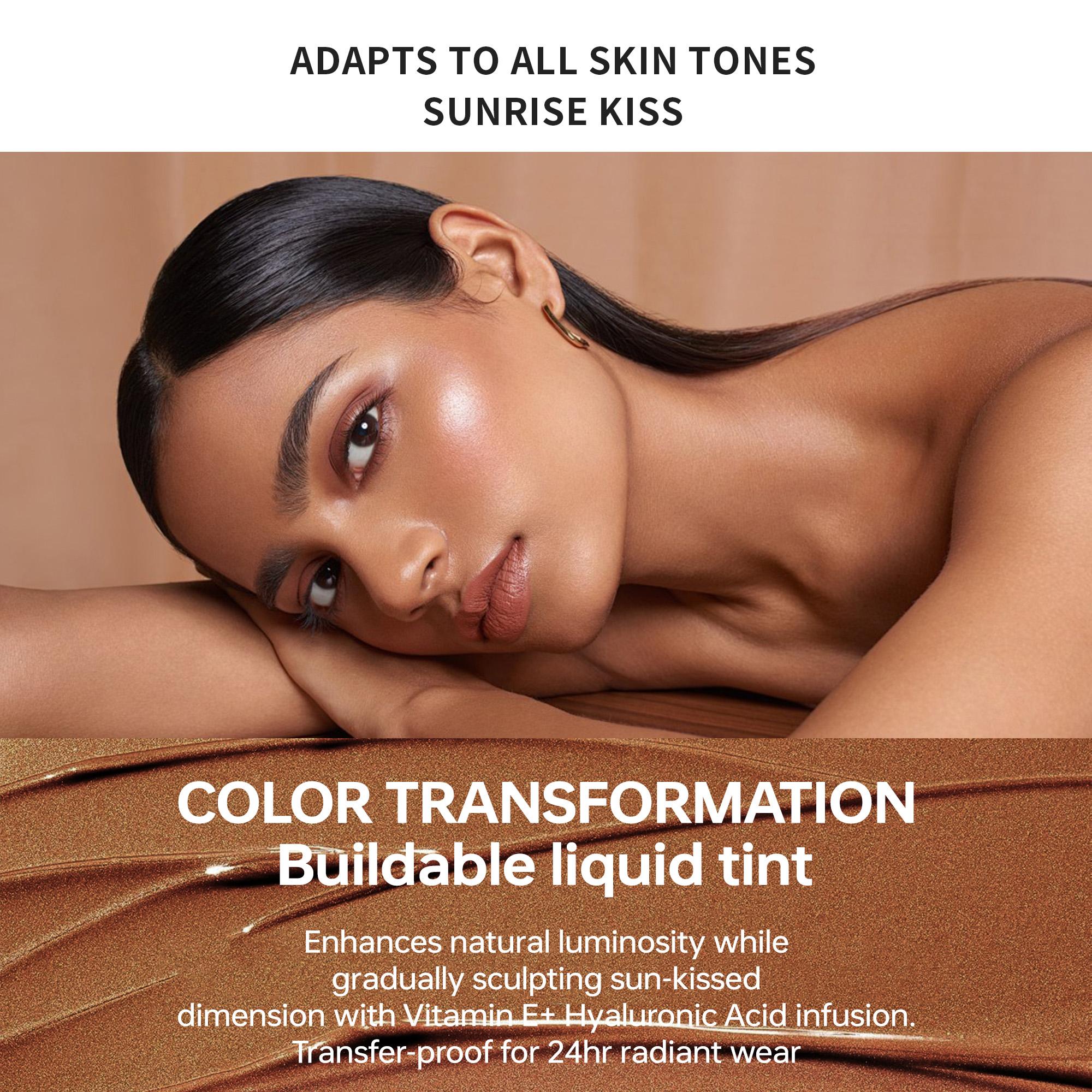 Bronzer Sunshine Drops | Sunless Tanning Lotion | Instant Sun-Kissed Glow | Hydrating Liquid Bronzer for Face & Body