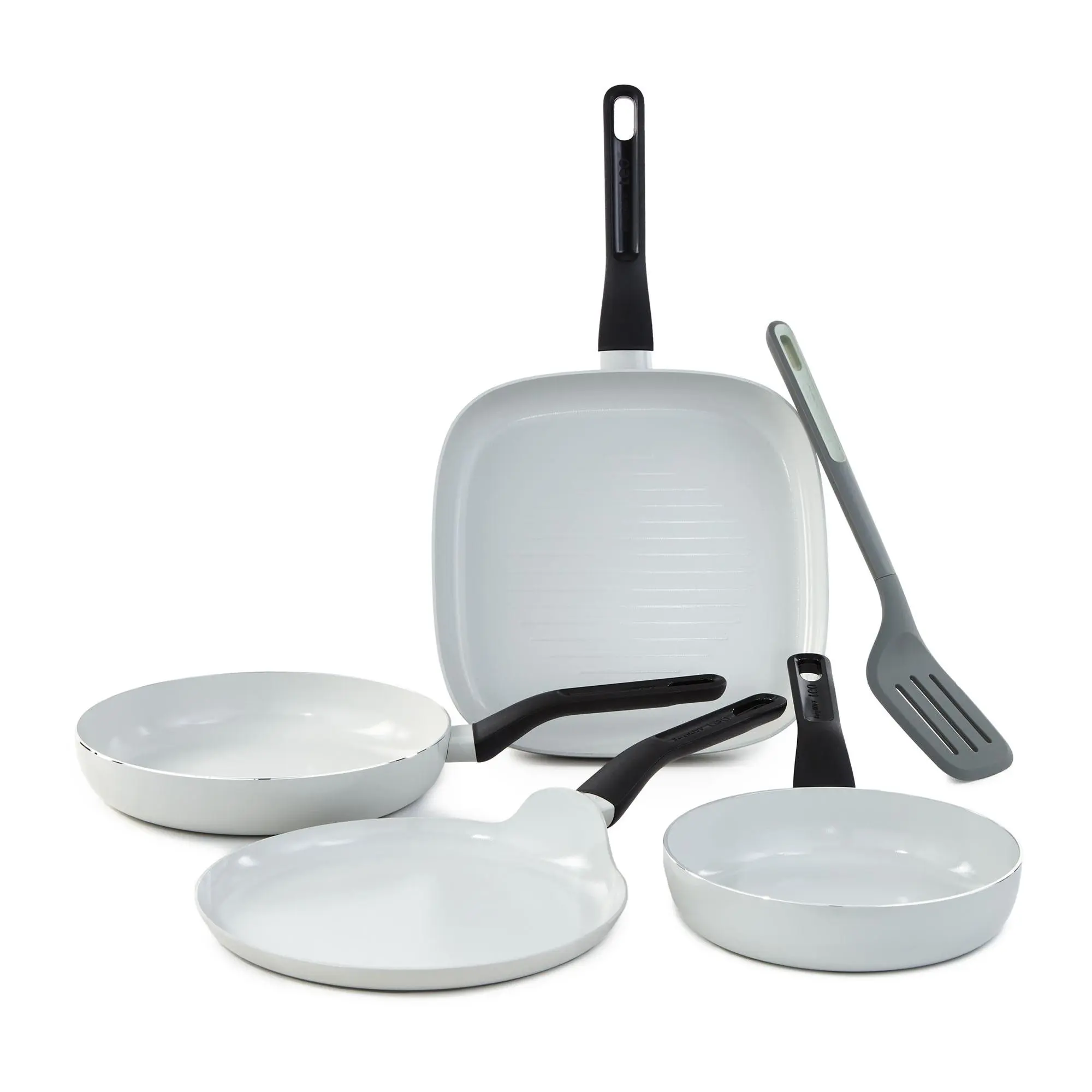 BergHOFF Leo Glints 5-Piece Ceramic Nonstick Cookware Set BergHOFF Leo Glints 5-Piece Ceramic Nonstick Cookware Set