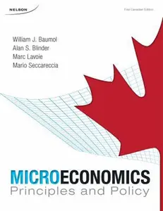 USED-CDN ED Microeconomics: Principles & Policy by William J. Baumol (Paperback)
