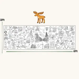 Butte, America Giant Coloring Banner