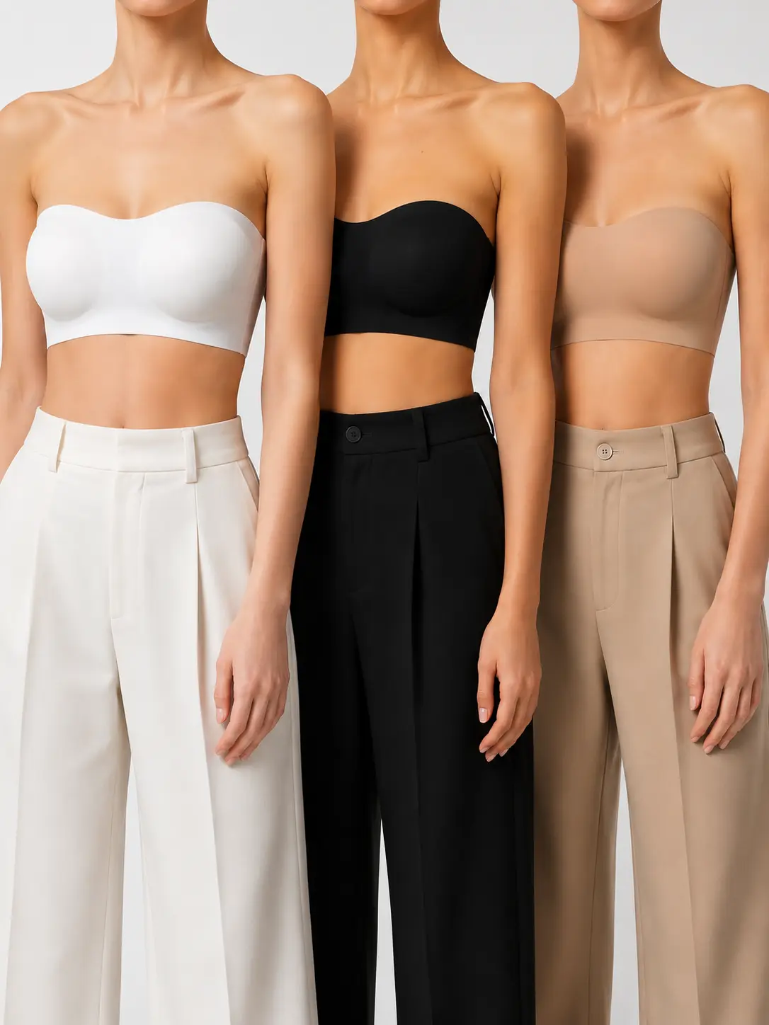 Strapless Multiway Bra for Women - Crisscross Back Supportive Underwire Bra for Everyday & Special Occasions