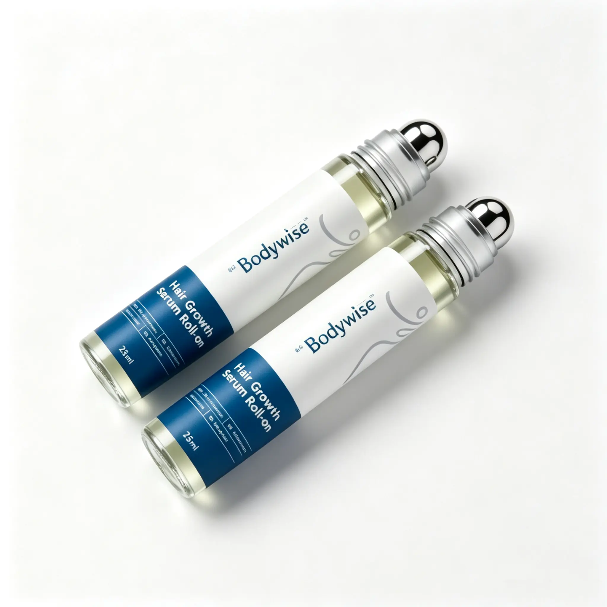 Be Bodywise Rosemary & Caffeine Scalp Roll-On 2-Pack | Lightweight Serum for Root Lift & Fuller-Looking Volume | Non-Greasy, Fast Absorbing | Unisex, 50ml Total