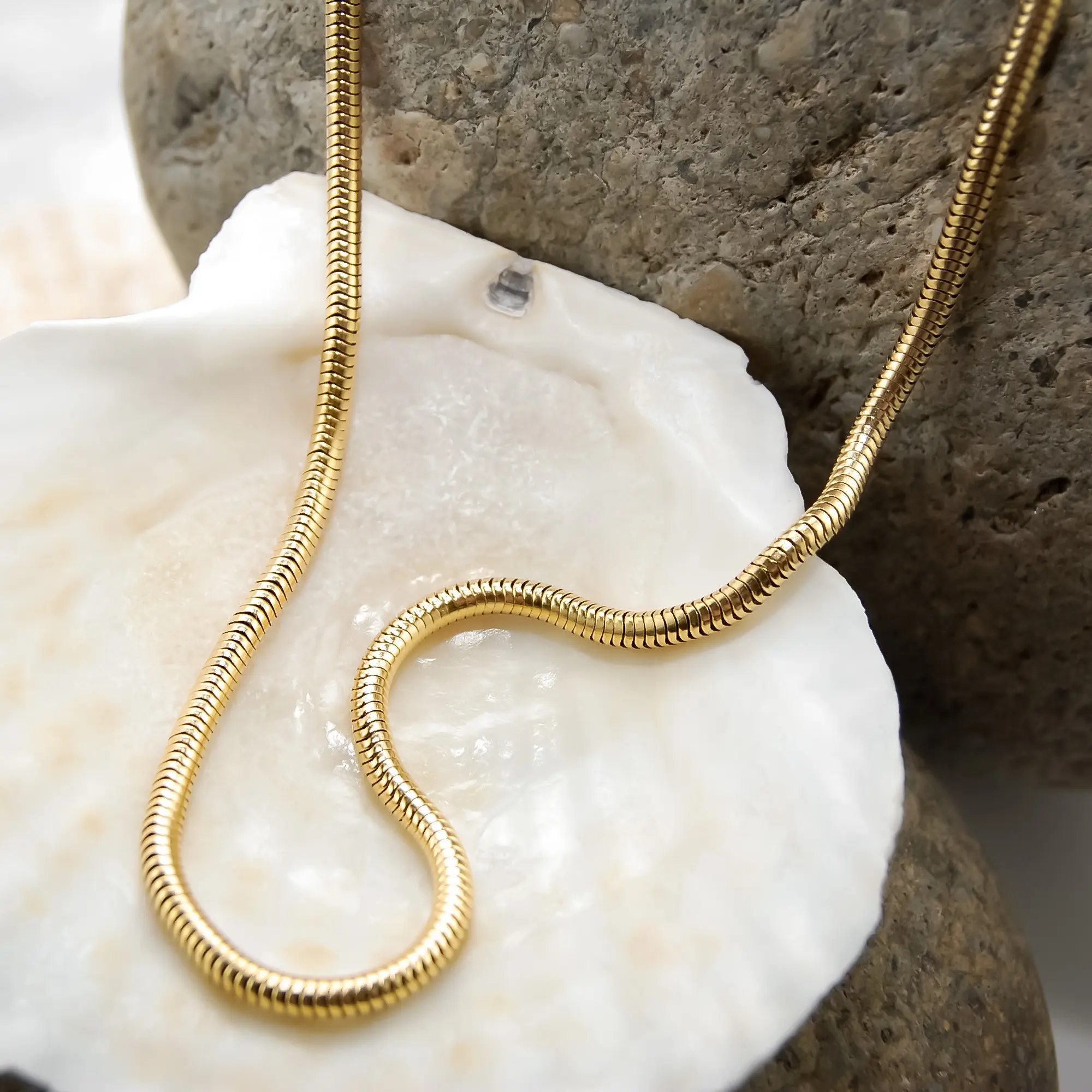 Vivian - 3,2mm snake chain necklace - XRNL9