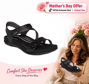 Aetrex Jess Adjustable Quarter Strap Sandal - Women's Orthotic Wedge Sandals with Arch Support & Comfort | Summer Footwear | Ultra Comfort | Perfect Fit |