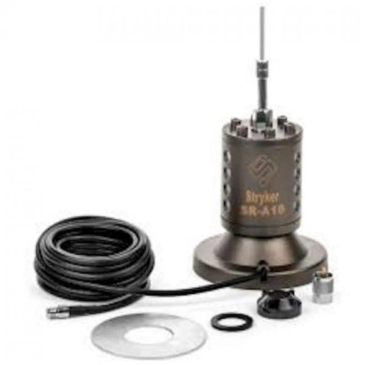 Stryker SR-A10MM Magnetic Mount CB & 10m Radio Antenna with Antenna Installation Support, Vehicle & Auto Parts Accessories