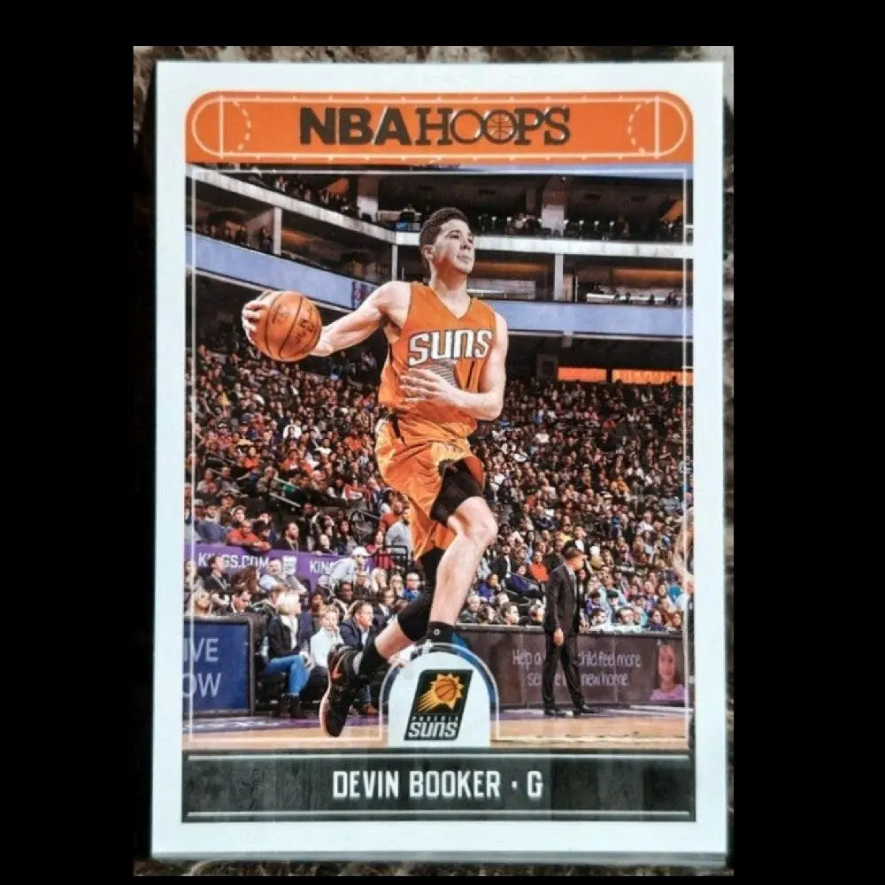 Devin Booker 2017 2018 NBA Hoops Trading Card - Phoenix Suns G Player Card