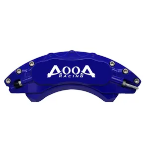 AOOA Racing Aluminum Cover compatible for Jeep Cherokee/Grand Cherokee Front and Rear Caliper (set of 4)