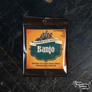 GHS PF200 Stainless Steel 5-String Banjo - Medium