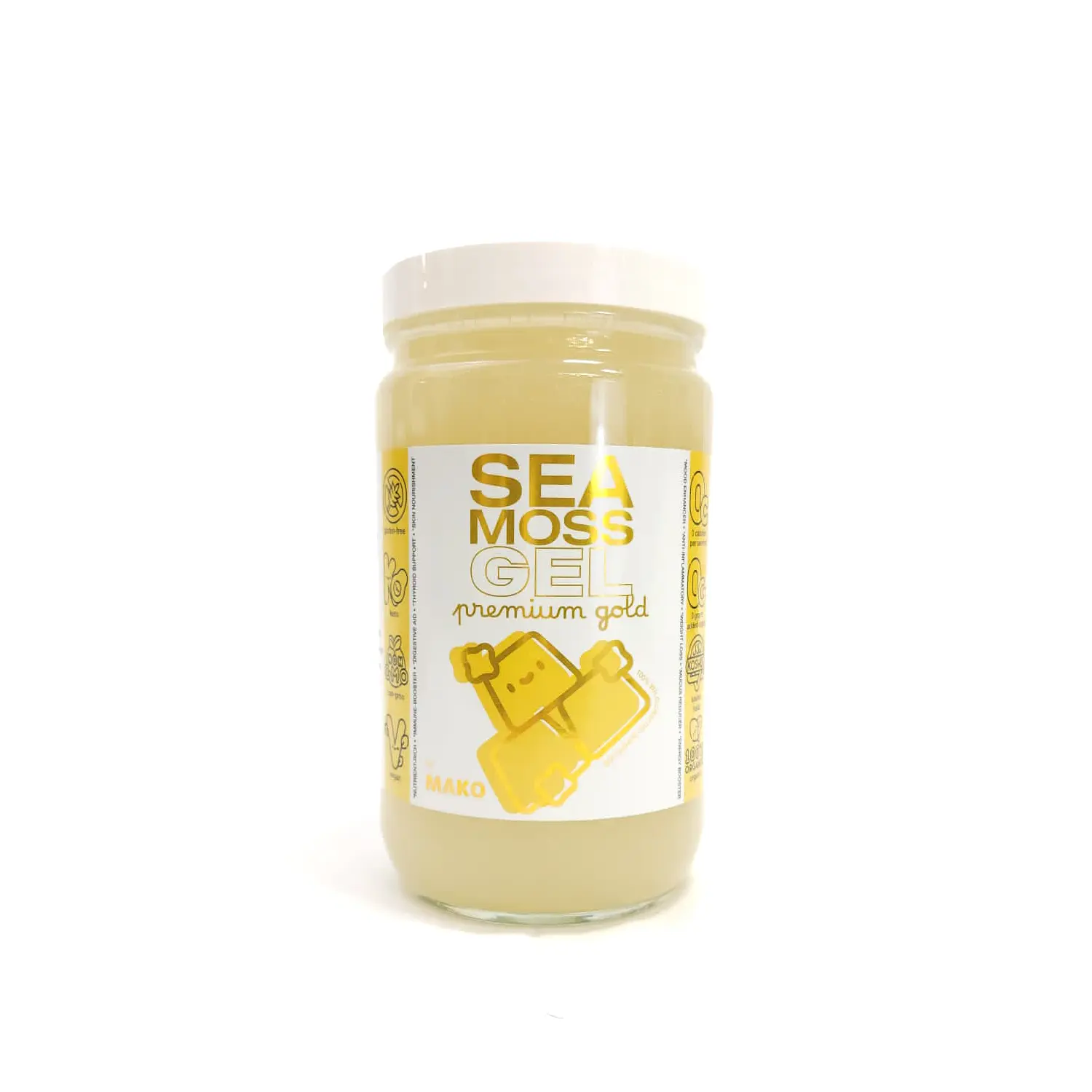 Premium Gold Sea Moss Gel (32 Ounces)