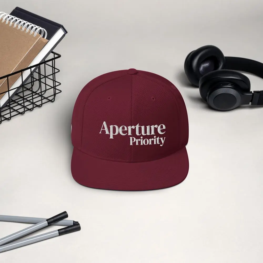 Aperture Priority Snapback Hat