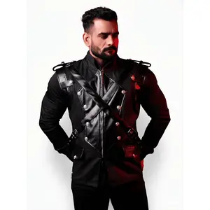 Steampunk Brocade Male corset - Mens corset