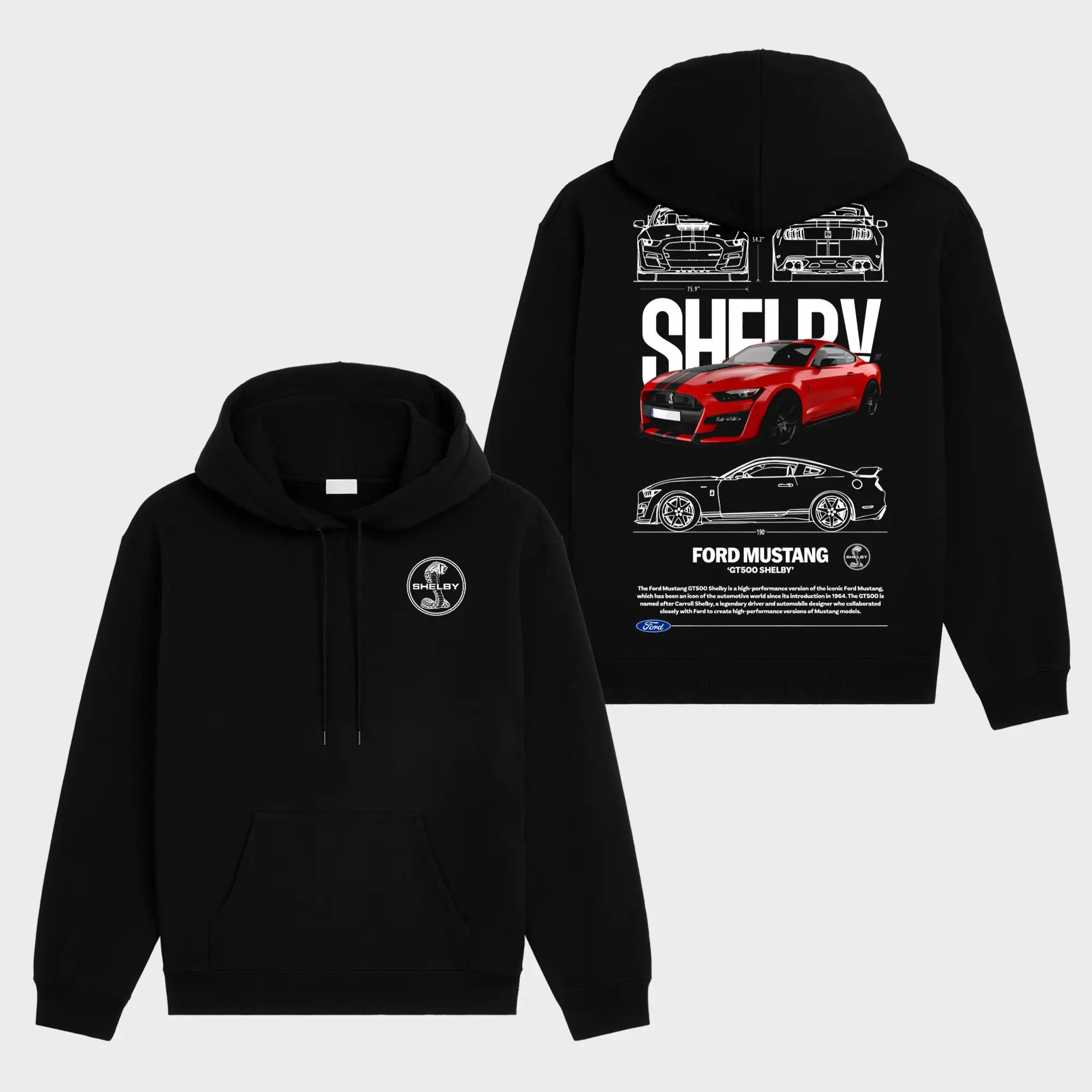 Black Hoodie Shirt