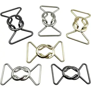 6 count Interlocking Metal Buckle  Buckle Belt Clasps and Closures for Sewing DIY Dress Belt Making