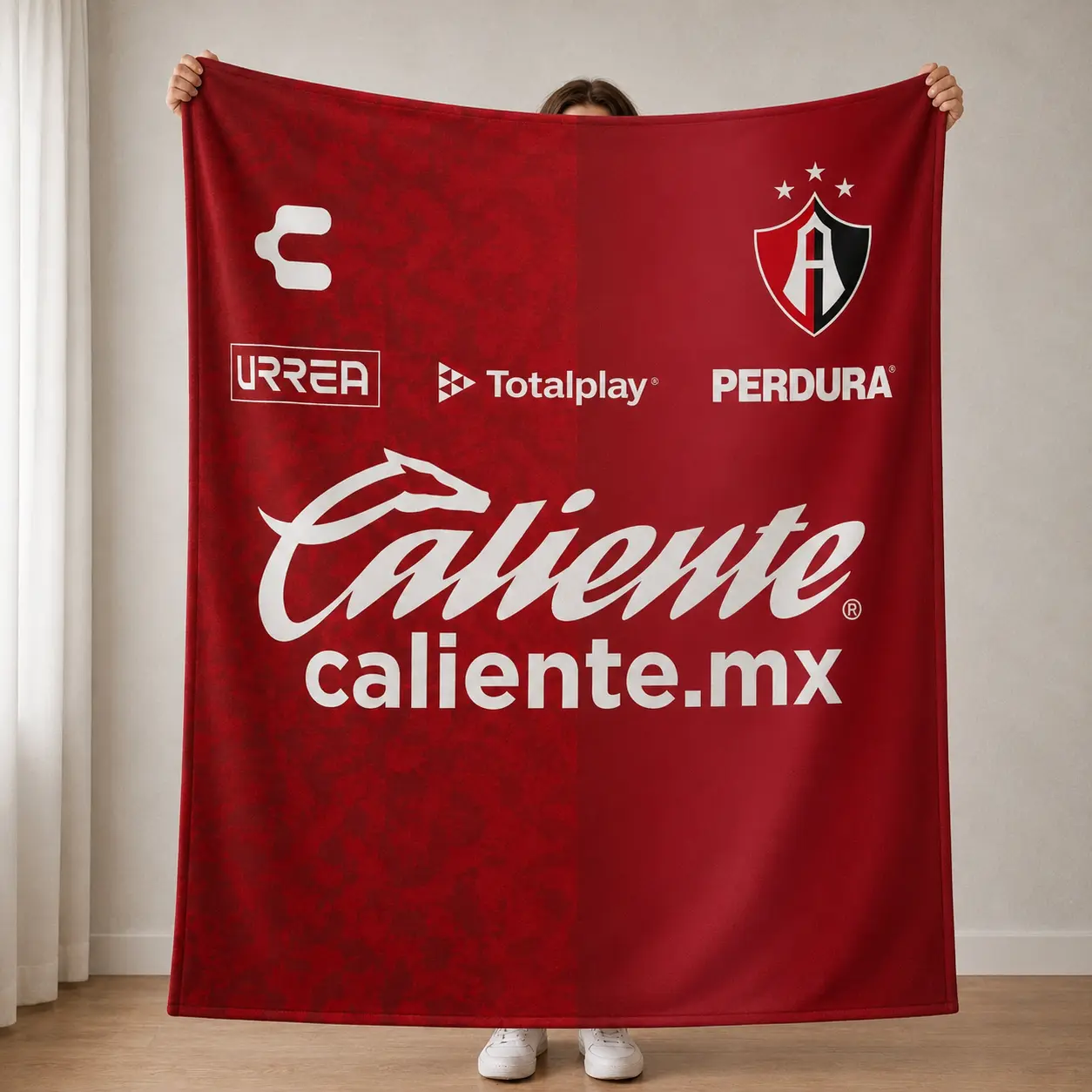 Red Black Football Fan Throw Blanket Soft Fleece Cozy Sports Blanket for Bedroom Couch Sofa Home Decor Gift