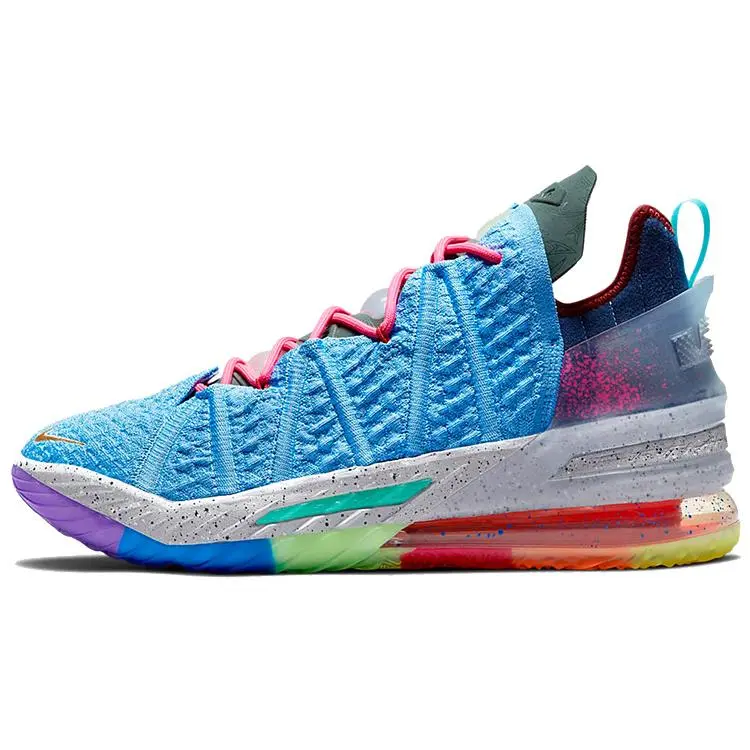 Nike LeBron 18 'Best Of 1-9' Men's Basketball Shoes DK1822-001, Lightweight Zoom Air Heel Cushioning, Durable Synthetic, Court Performance, All Seasons Black/White/Red, Everyday Wear, Cushion, Us Sizes, Serious Players, Breath Mesh, Responsive Fit, U.s. S