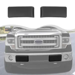Front Bumper Guards Collision Pad for 2009-2014 Ford F150 ABS Material UV Scratch Resistant DIY Install Car Exterior Decoration Truck Car Decal Car Accessories