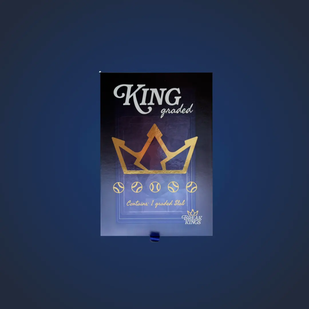 The KING Box: Baseball Edition - 1 Single Graded Baseball Card