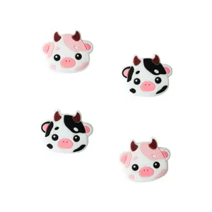 Cow Thumb Grips Compatible with Nintendo Switch Joycons and Switch Lite - 4 Thumb Grips Per Set