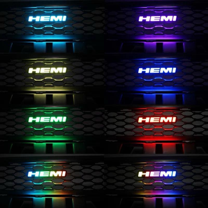 Hemi LED Emblem/Badge for Front Grille