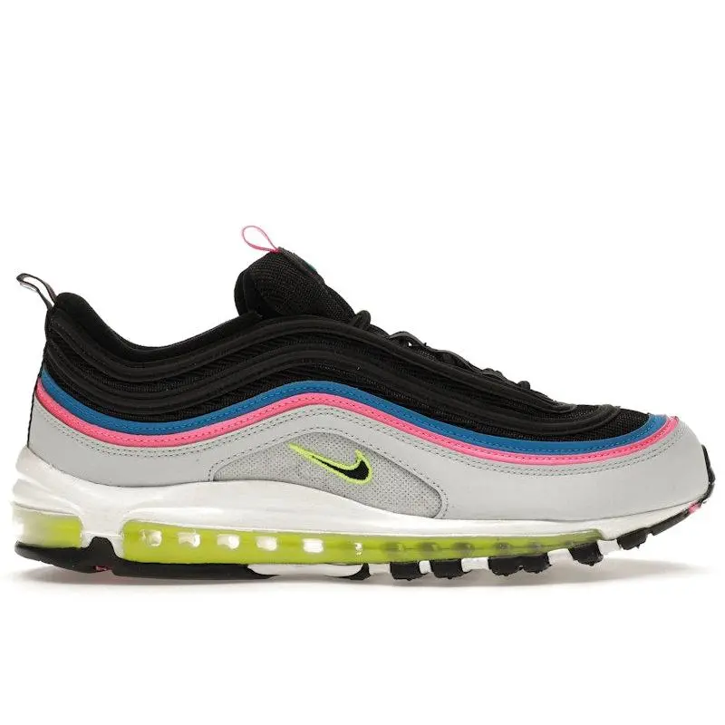 Nike Unisex Air Max 97 Neon Black White Running Shoes, from StockX