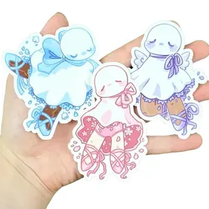 Ballerina Ghost Stickers!
