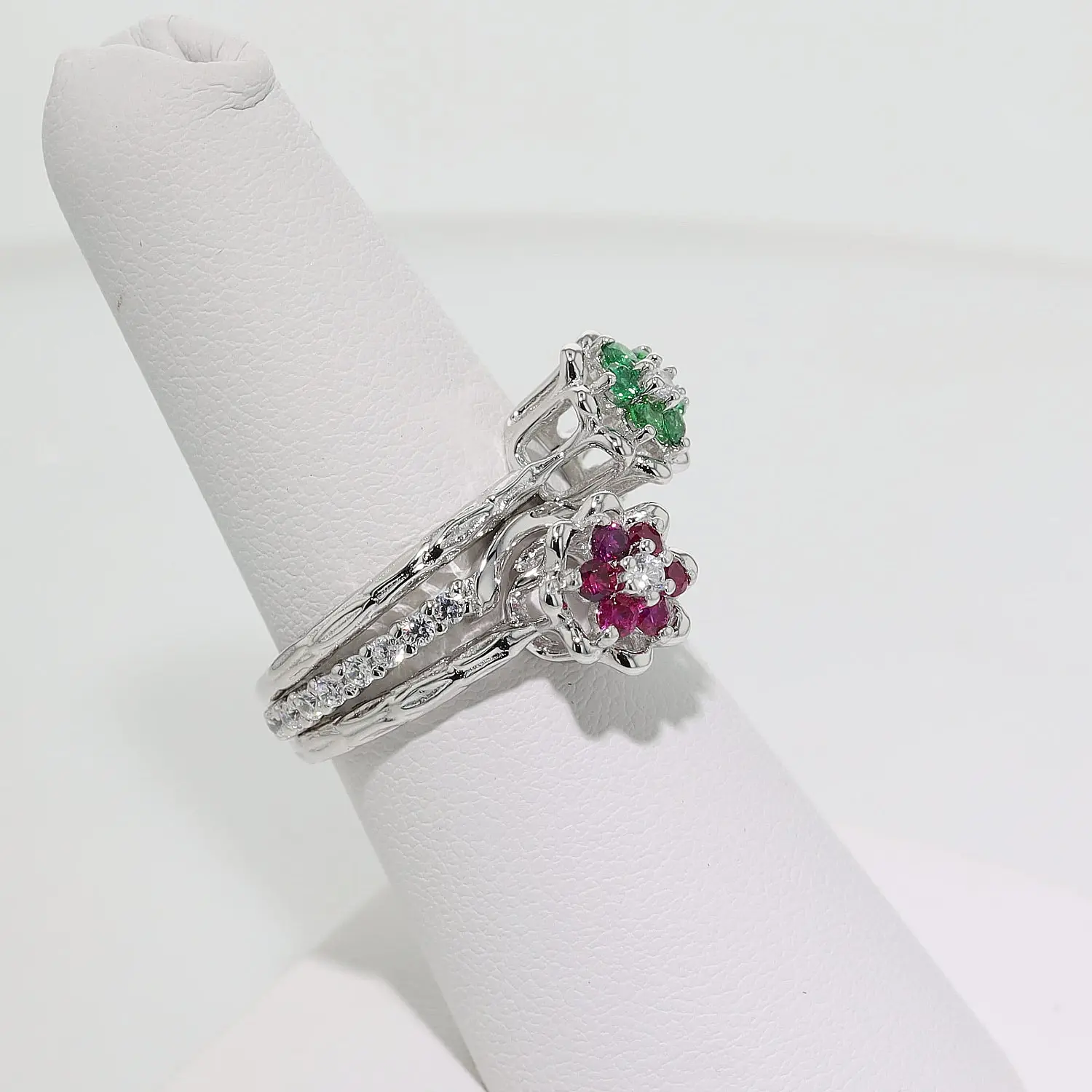 Letney's Original Sparkle Band SET OF 2 - Sterling Silver