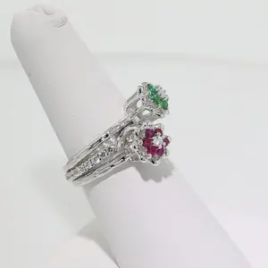 Letney's Original Sparkle Band SET OF 2 - Sterling Silver