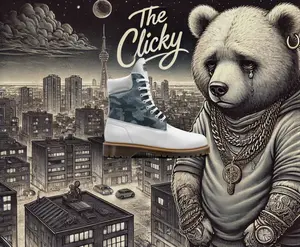 The Clicky Click-A-Thon Urban-Inspired High Boot with Lace-Up Front & Padded Ankle Collar Made in Italy Women Girl