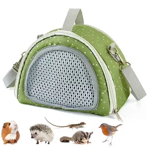 Hamster Bag Squirrel Outdoor Carrier Hedgehog Travel Bag Sugar Glider Dragon Cat Lizard Small Pet Crossbody Bag