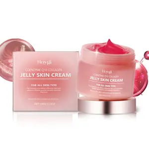 Hoygi Collagen Jelly Cream Hydrating Moisturizing Firming Brightening Skin Facial Fine Line Reducing Moisturizing Cream