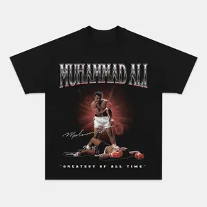 MUHAMMAD-ALI-KNOCKOUT-TEE- Boxing Shirt for Combat Sports Fans – Fight Night T-Shirt