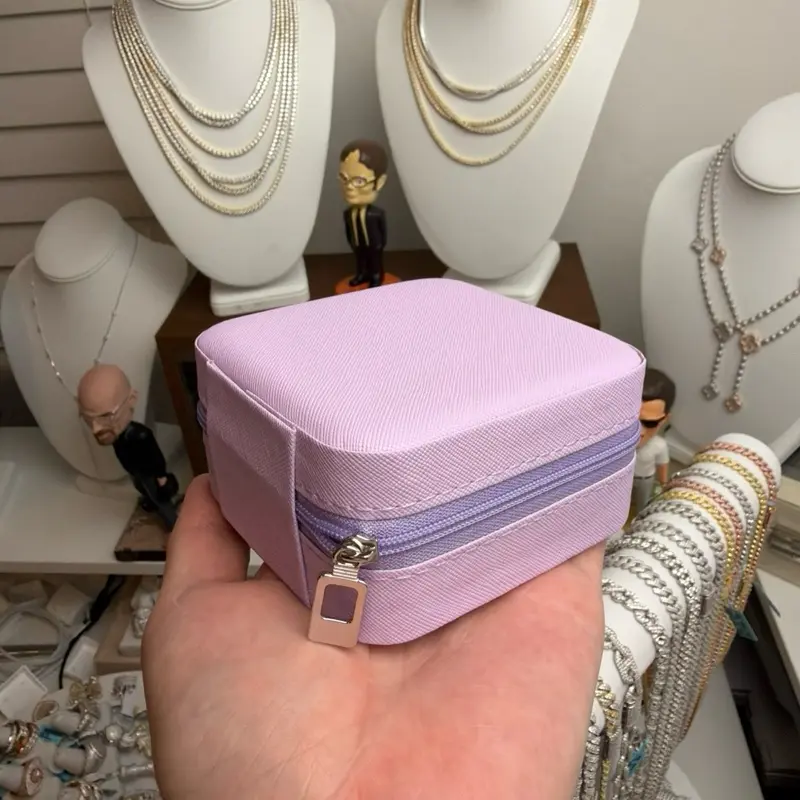 Travel Case Jewelry Box - Lavender!!