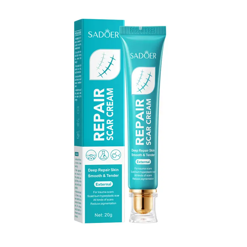 Scar Cream, Professional Scar Removal Creamfor Surgical Scars,Stretch Mark, Keloid Bump,C-Section, Scars of Burns and Injuries,Old andNew Scars Acne Skin Repair