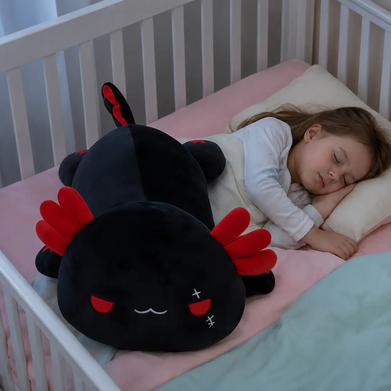 CHUBBYJOY Cute Axolotl Stuffed Animal Plush, 20" Soft Plush Toy Cuddle Nap Pillow for Kids Teens, Cute Girly Gifts, Summer Vibe Item, Room Aesthetic Decor, Valentine Holiday Plush Gift