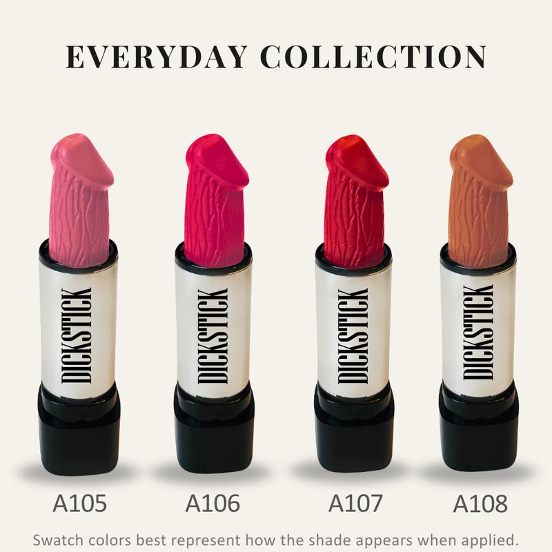 Funny Lipstick DStick | Happy Galentine's Day | Anti-Valentine's Day Collection | Flirty, Long-Lasting, Hydrating Lipstick | Bold Color, Hilarious Gag Gift for Women | Fun Gift Ideas for Single Ladies | Paraben-Free