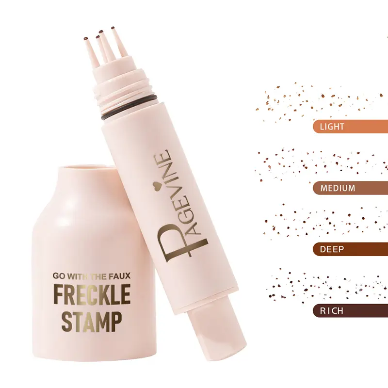 Waterproof Faux Freckle Stamp Pen - High Pigment, Quick-Dry Cosmetic Makeup, All Skin Types Friendly for Daily Errands, Photography