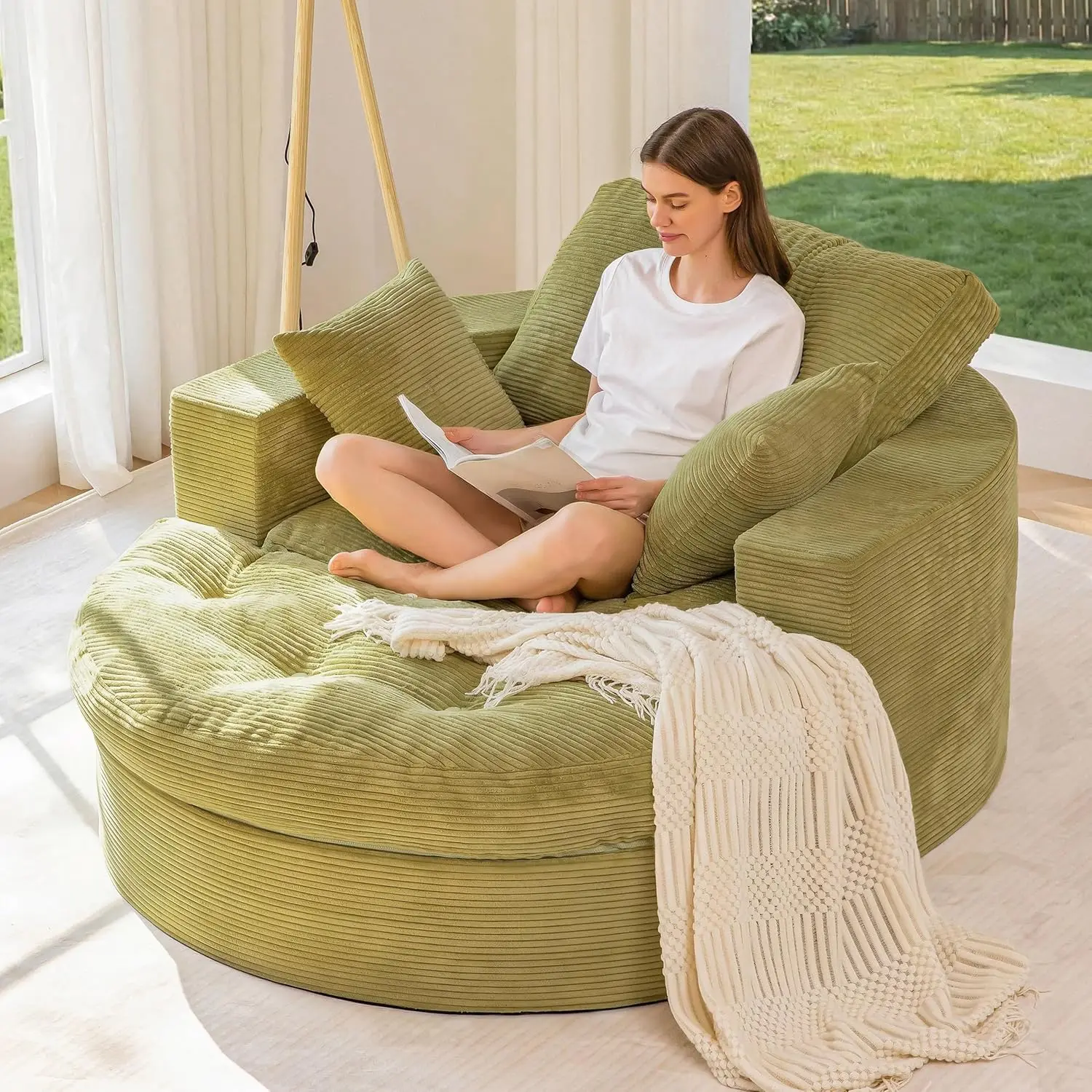 Green (Round Sofa)
